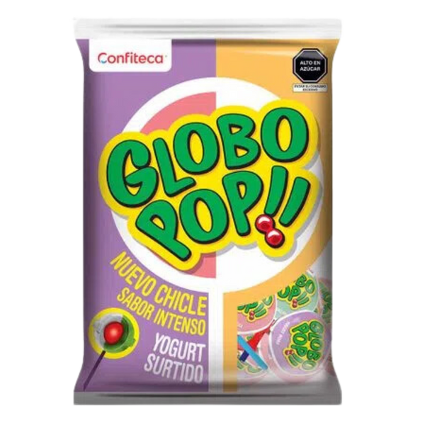 GLOBO POP YOGURT SURTIDO X 24 UND