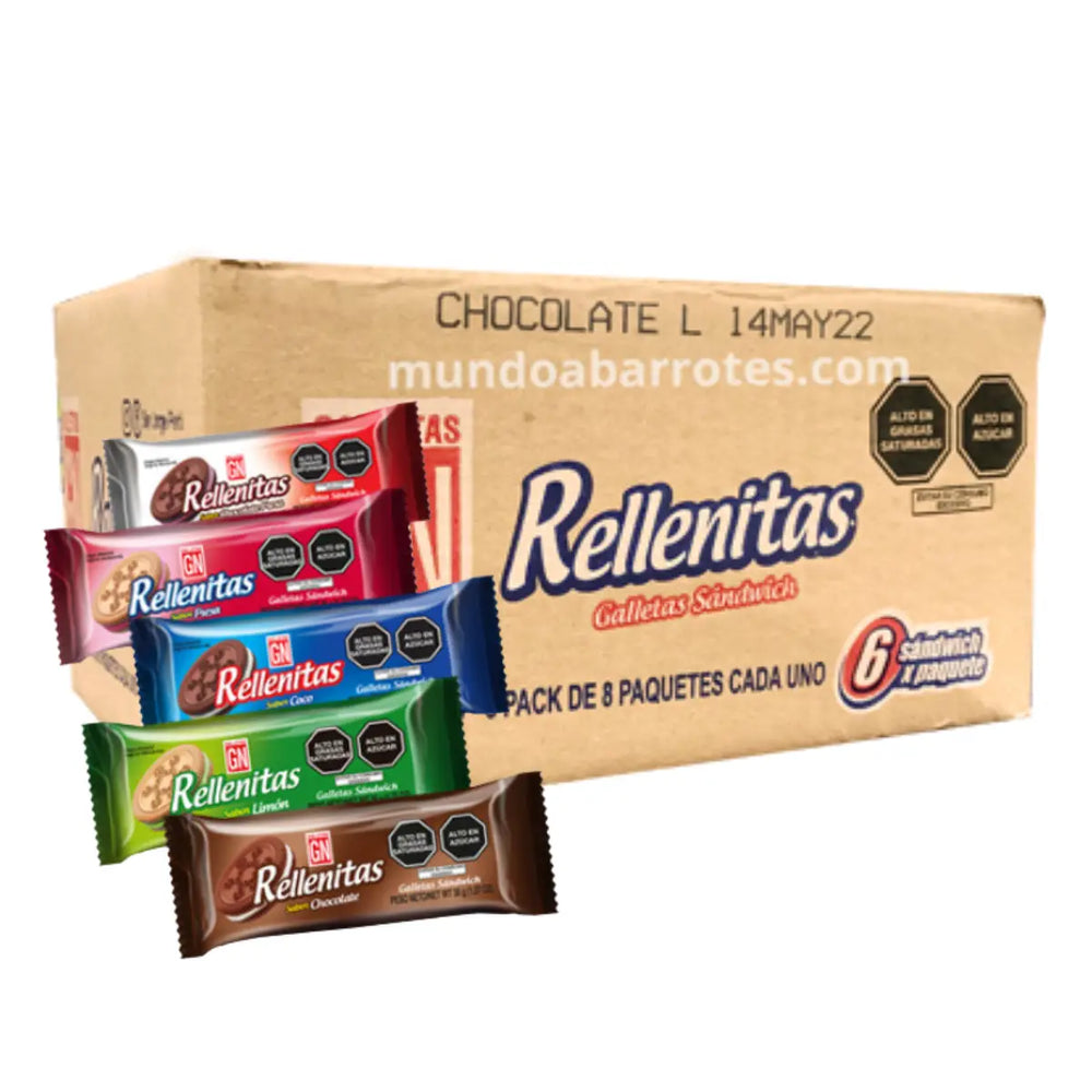 RELLENITA GN SURTIDA X 40 UND