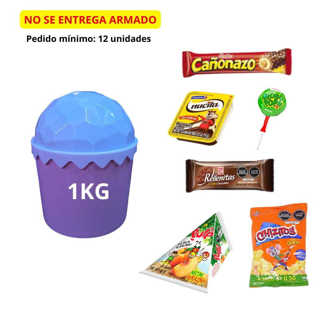 ENVASE HELADO + GOLOSINAS N1