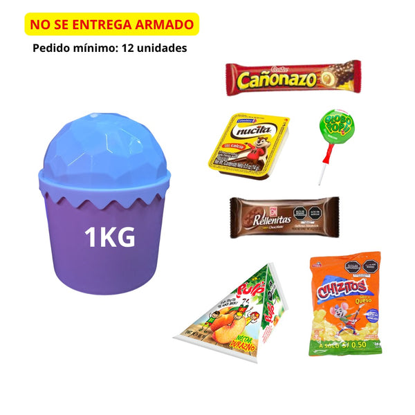 ENVASE HELADO + GOLOSINAS N1