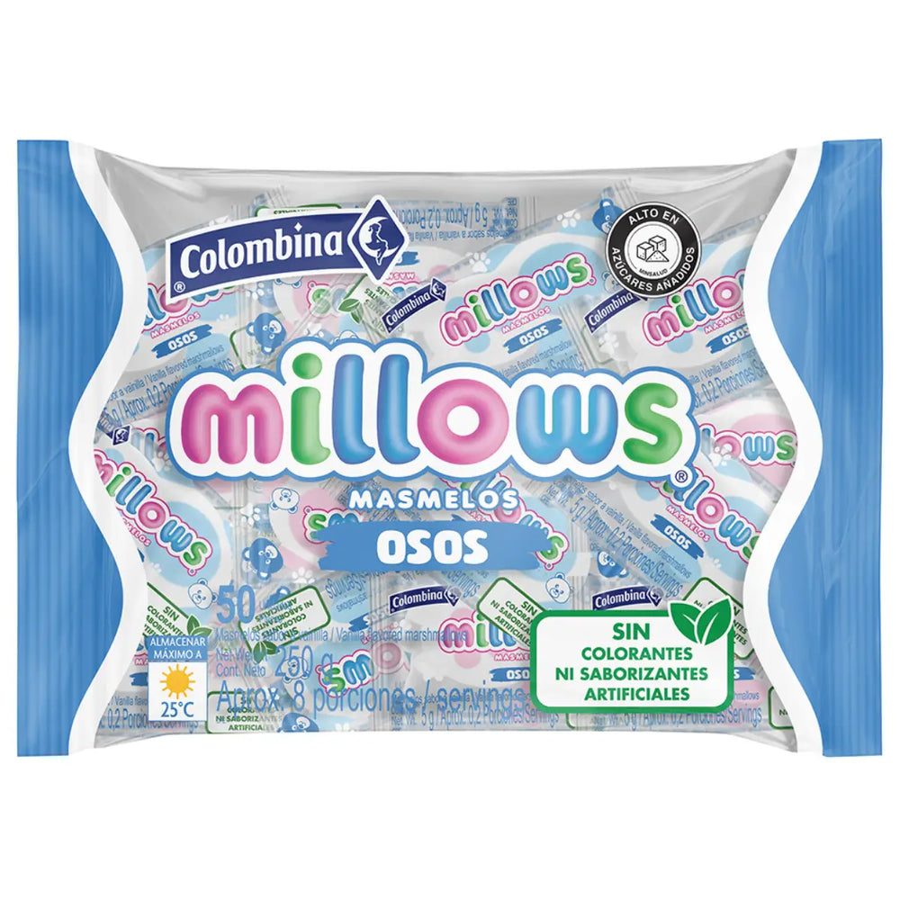 MELLOW CON ENVOLTURA CELESTE X 50 UND