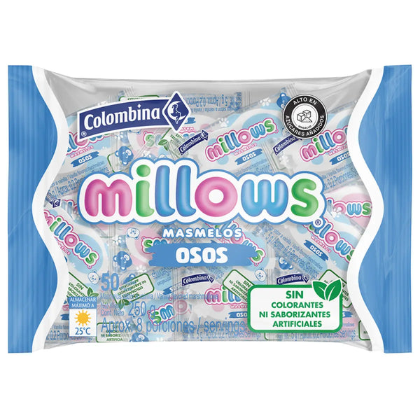 MELLOW CON ENVOLTURA CELESTE X 50 UND