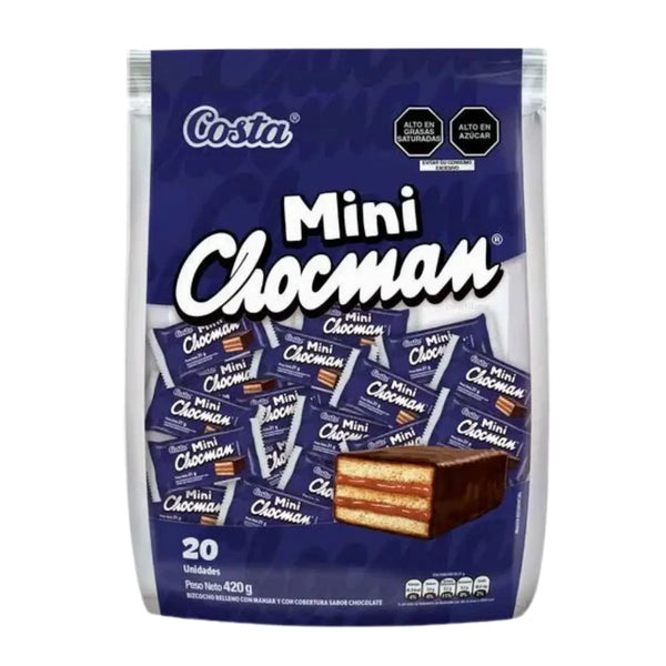 MINI CHOCMAN X 20 UND