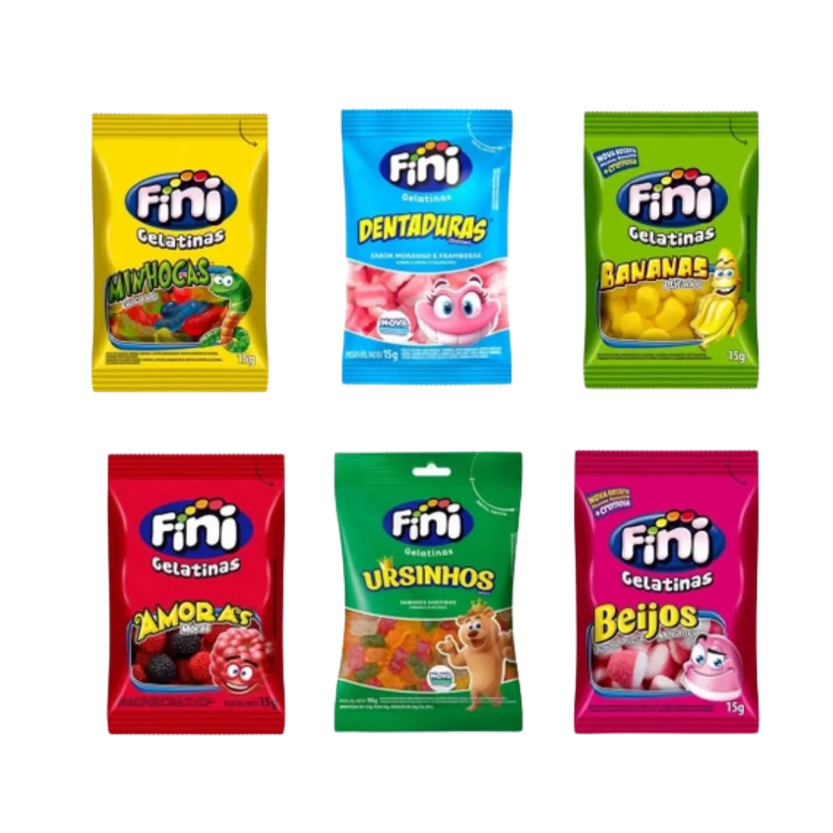 MINI GOMITAS FINI SURTIDO X 30 UND