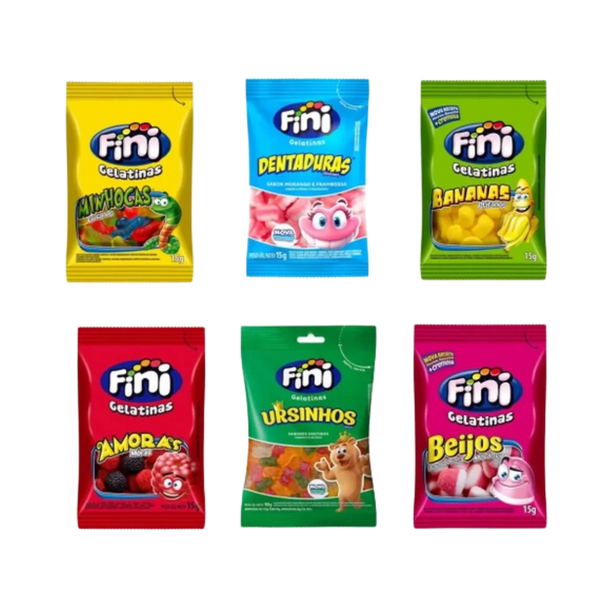 MINI GOMITAS FINI SURTIDO X 30 UND