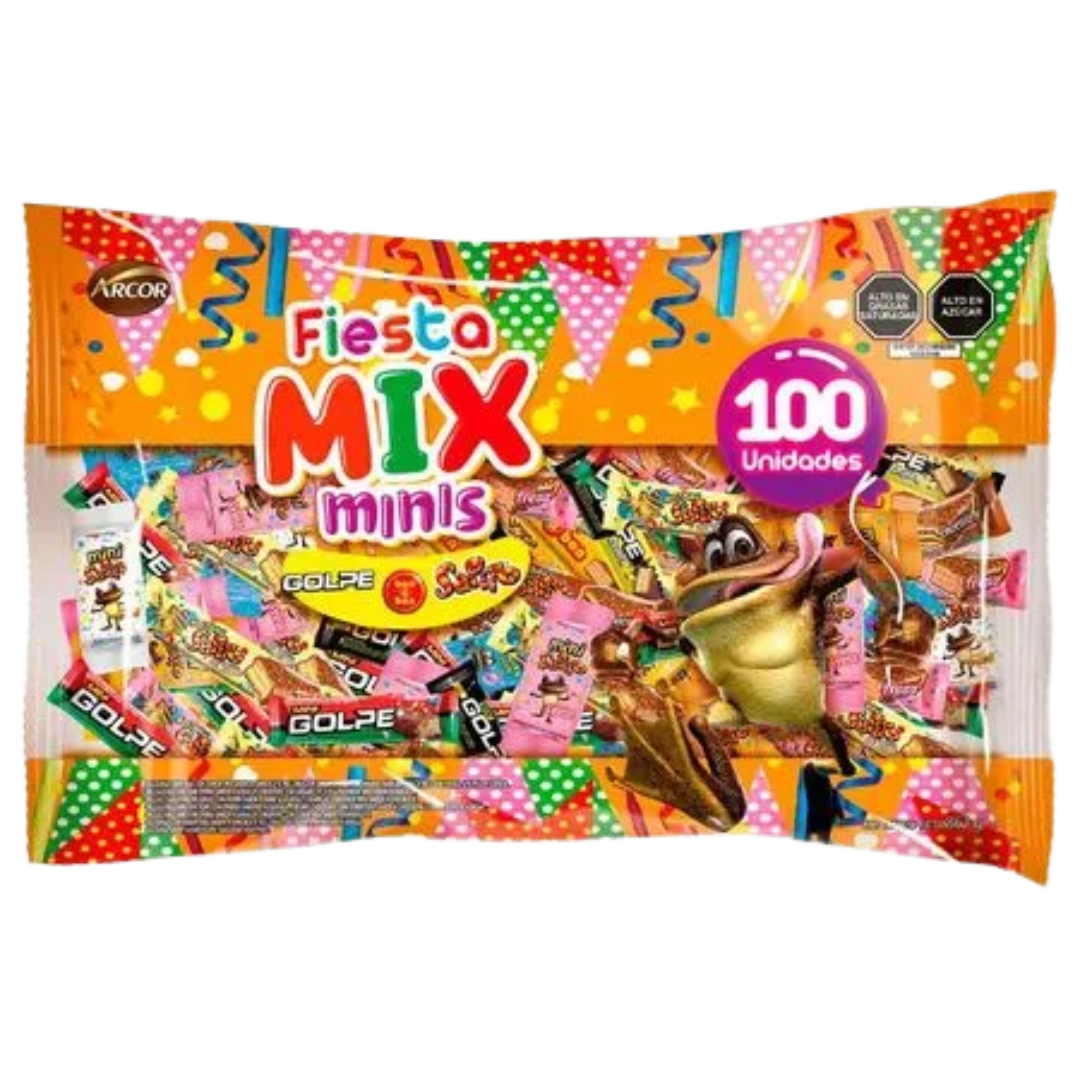 FIESTA MIX MINI CHOCOS X 100 UND