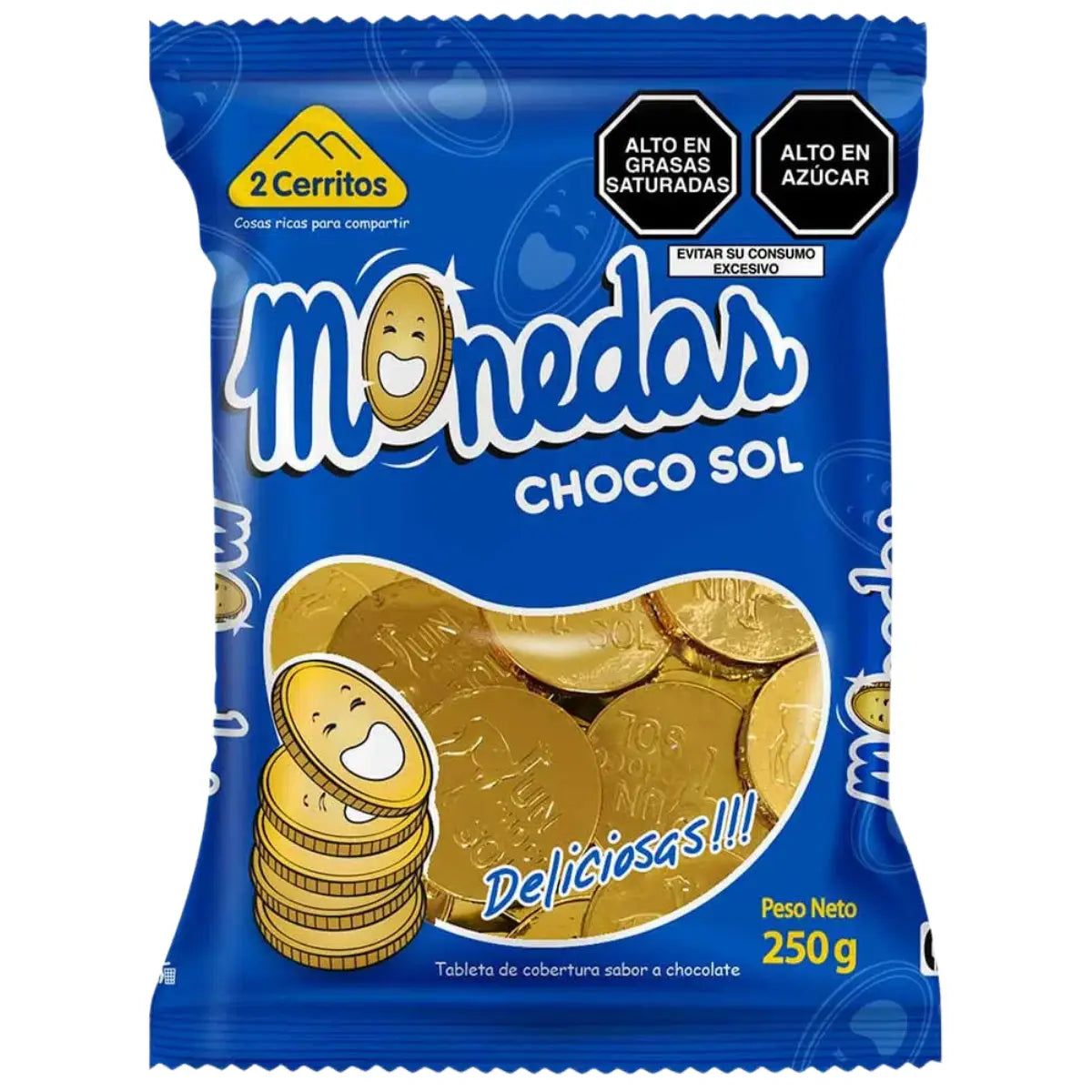 MONEDA DOS CERRITOS X 250 GR