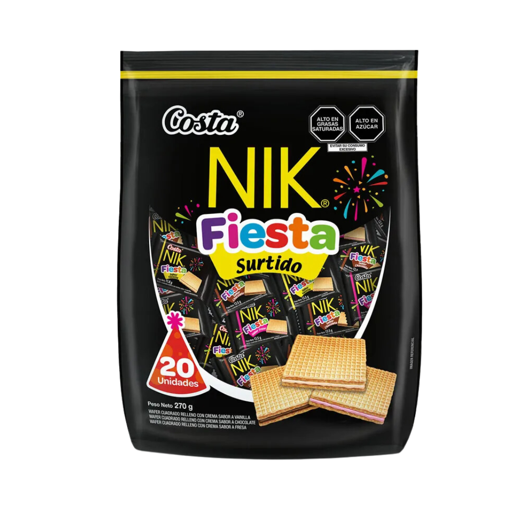 NIK FIESTA SURTIDO X 20 UND