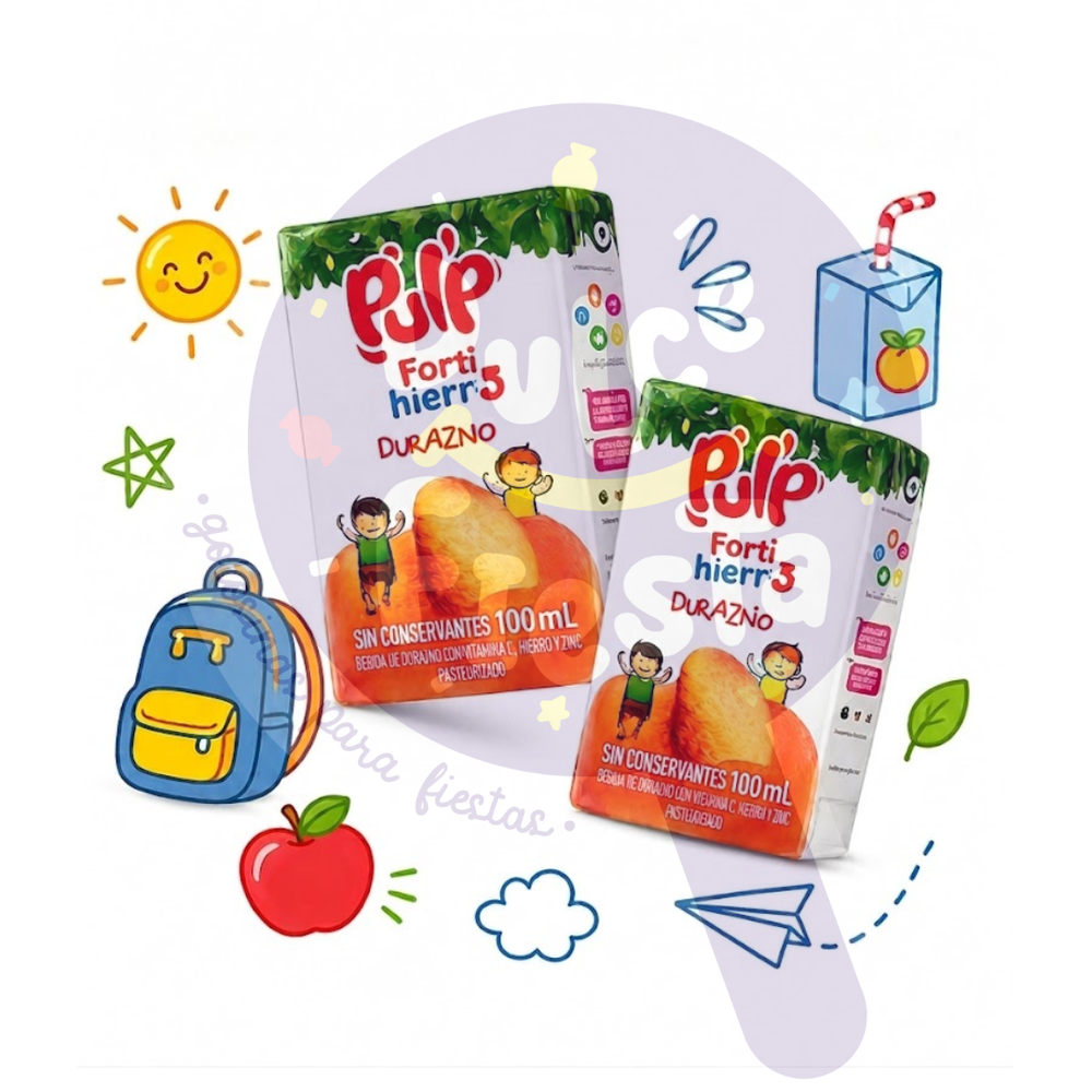 PULPIN MINI 100 ML PAQ X 12 UND