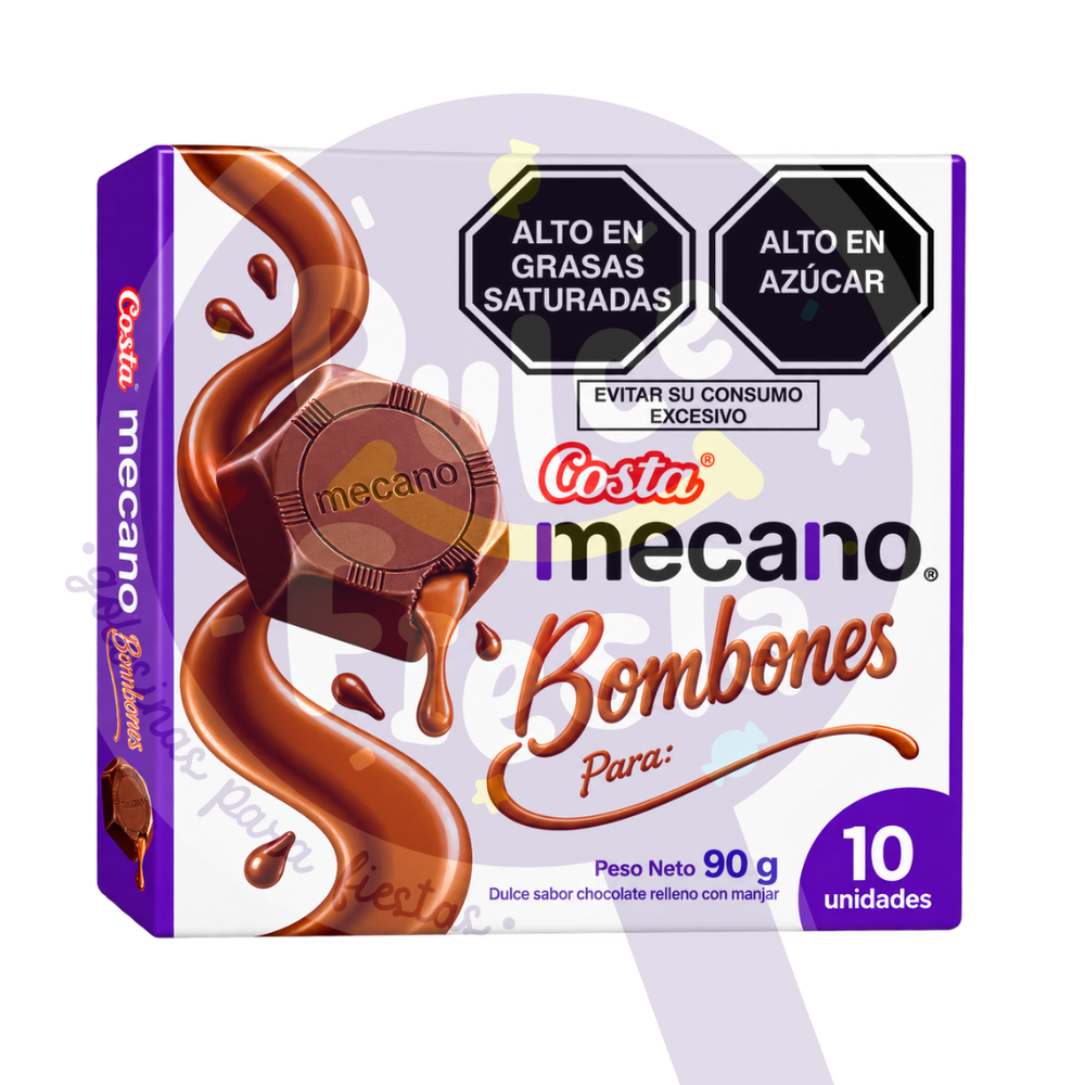 MECANO BOMBON BOX  X 10 UND