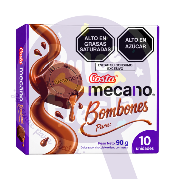 MECANO BOMBON BOX  X 10 UND