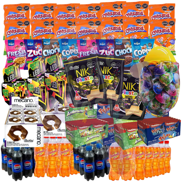 PACK PARA 60 CON GASEOSA