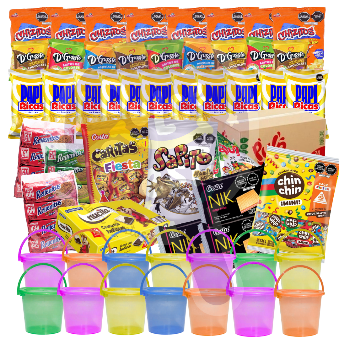 PACK BALDE 2LT PARA 30 NIÑOS
