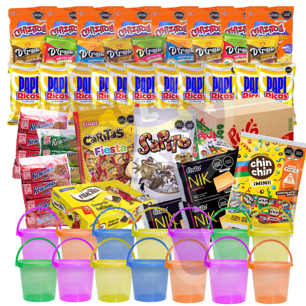 PACK BALDE 2LT PARA 30 NIÑOS