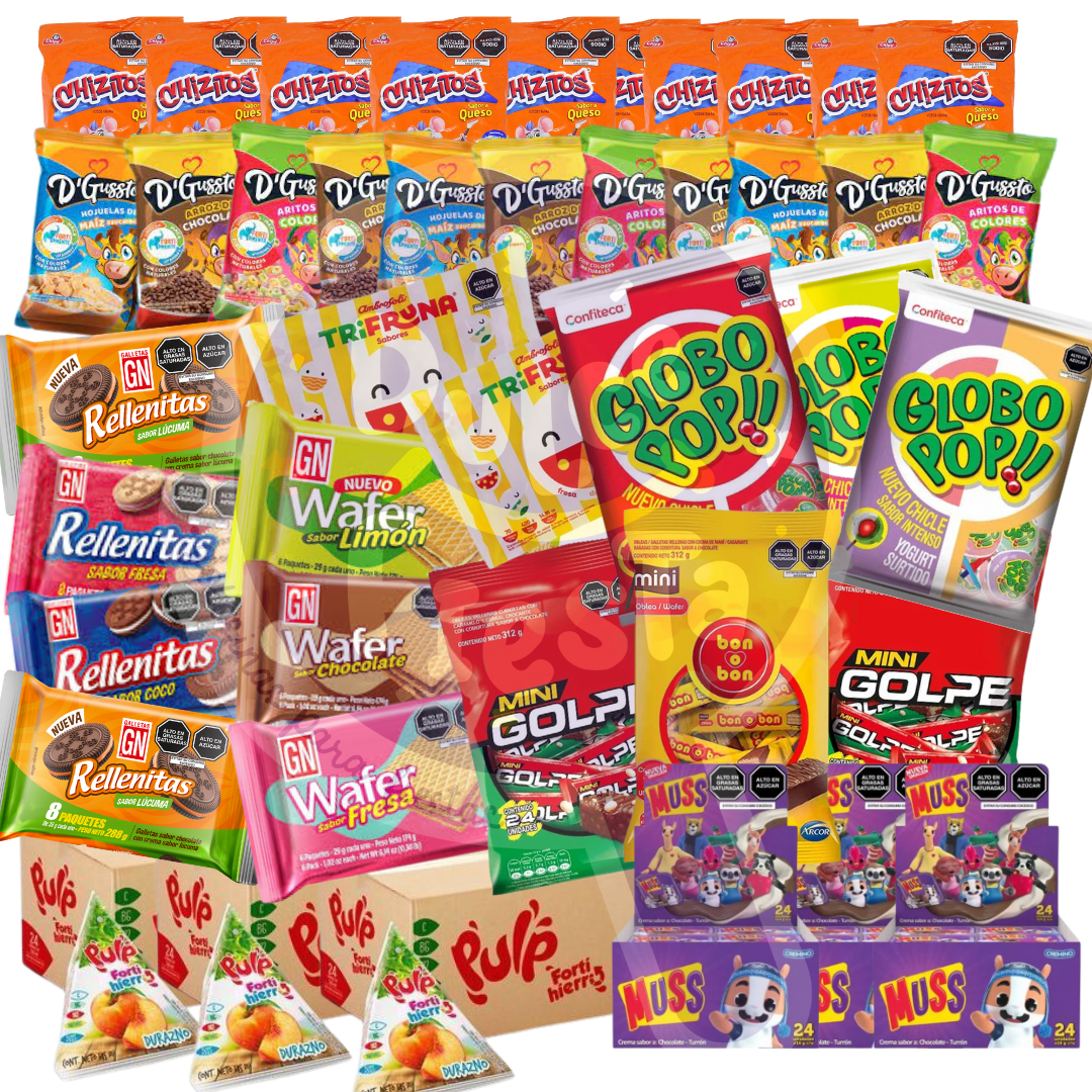 PACK ECONOMICO PARA 70 NIÑOS