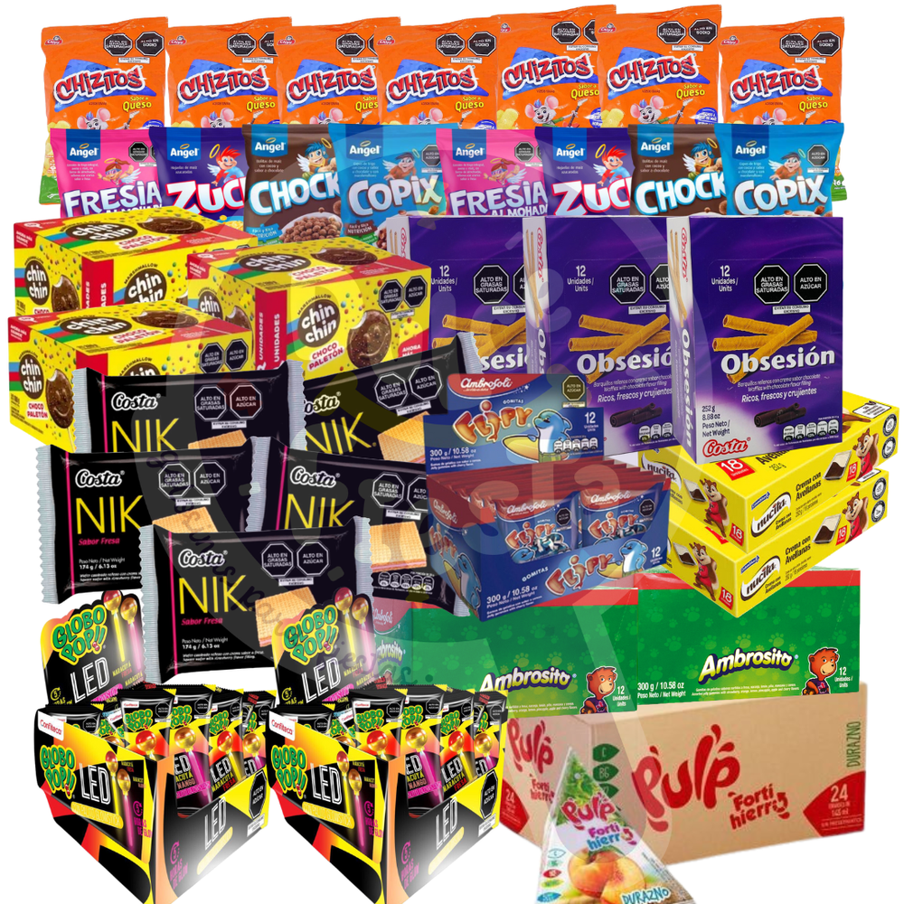 PACK MEGA TOP PARA 30 NIÑOS