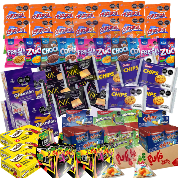 PACK MEGA TOP PARA 50 NIÑOS