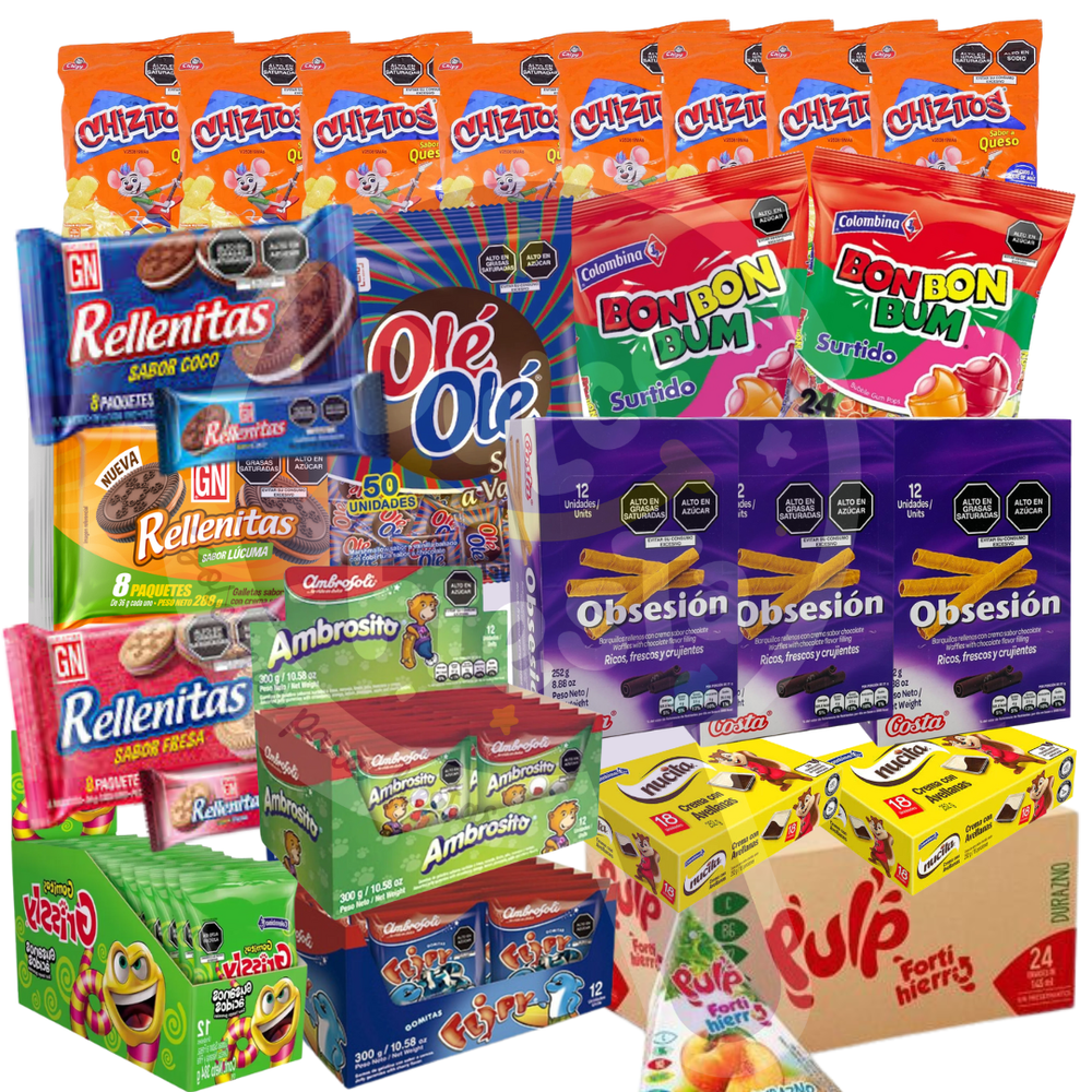 PACK ECONOMICO PARA 36 NIÑOS