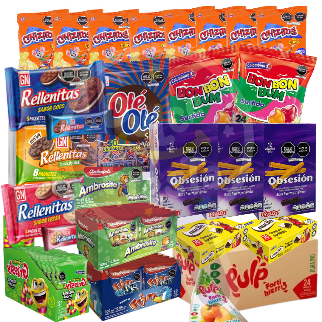 PACK ECONOMICO PARA 36 NIÑOS