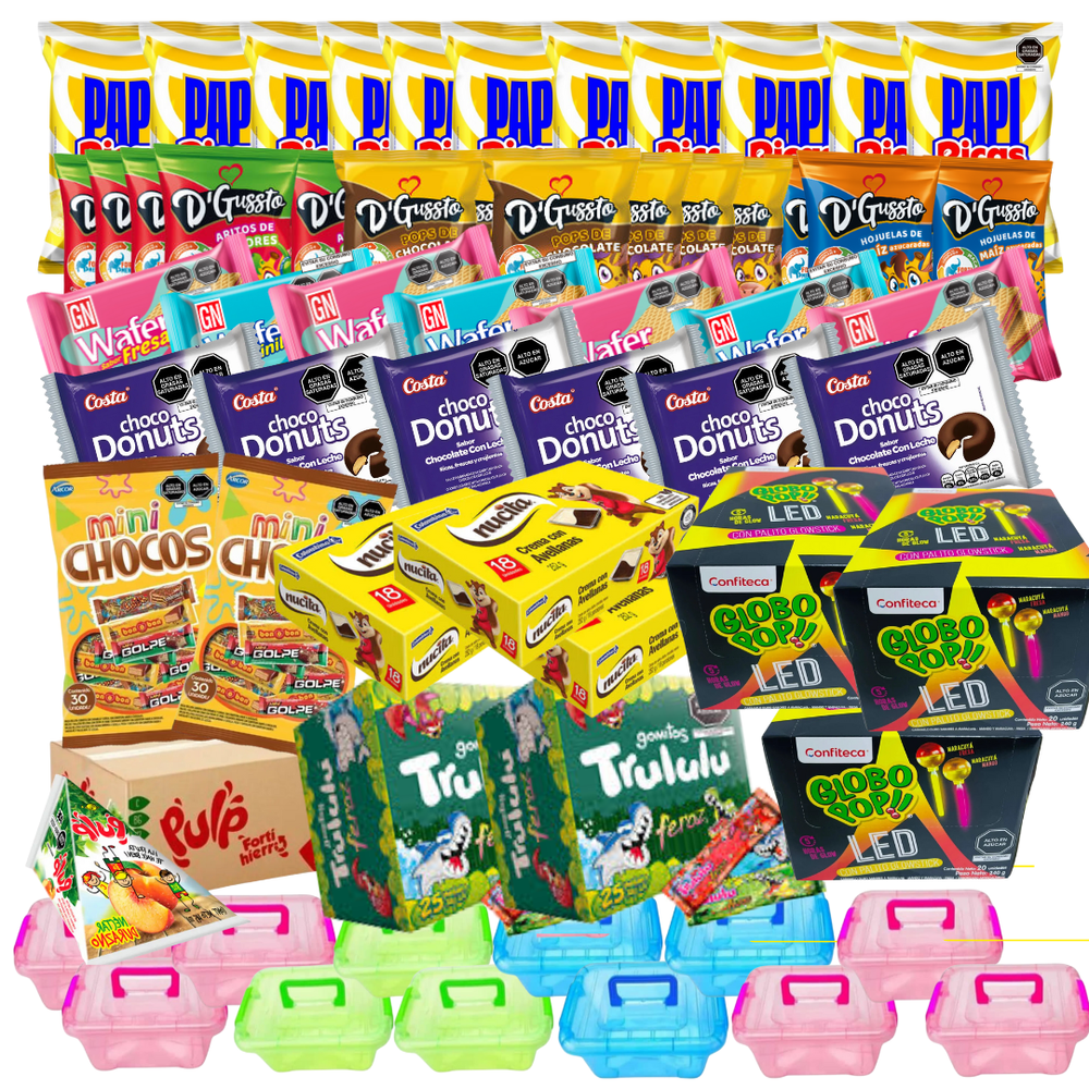 PACK TAPER 1KG PARA 50 NIÑOS