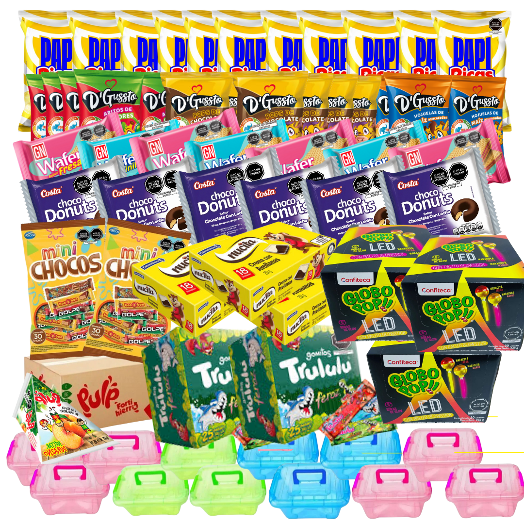 PACK TAPER 1KG PARA 50 NIÑOS