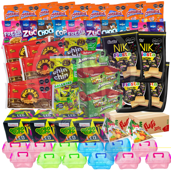 PACK TAPER 1KG PARA 80 NIÑOS