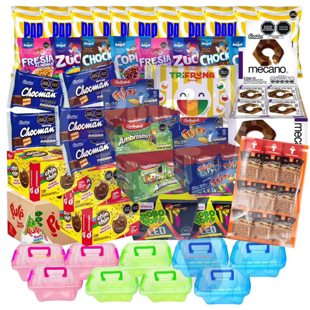PACK TAPER 1KG TOP PARA 30 NIÑOS