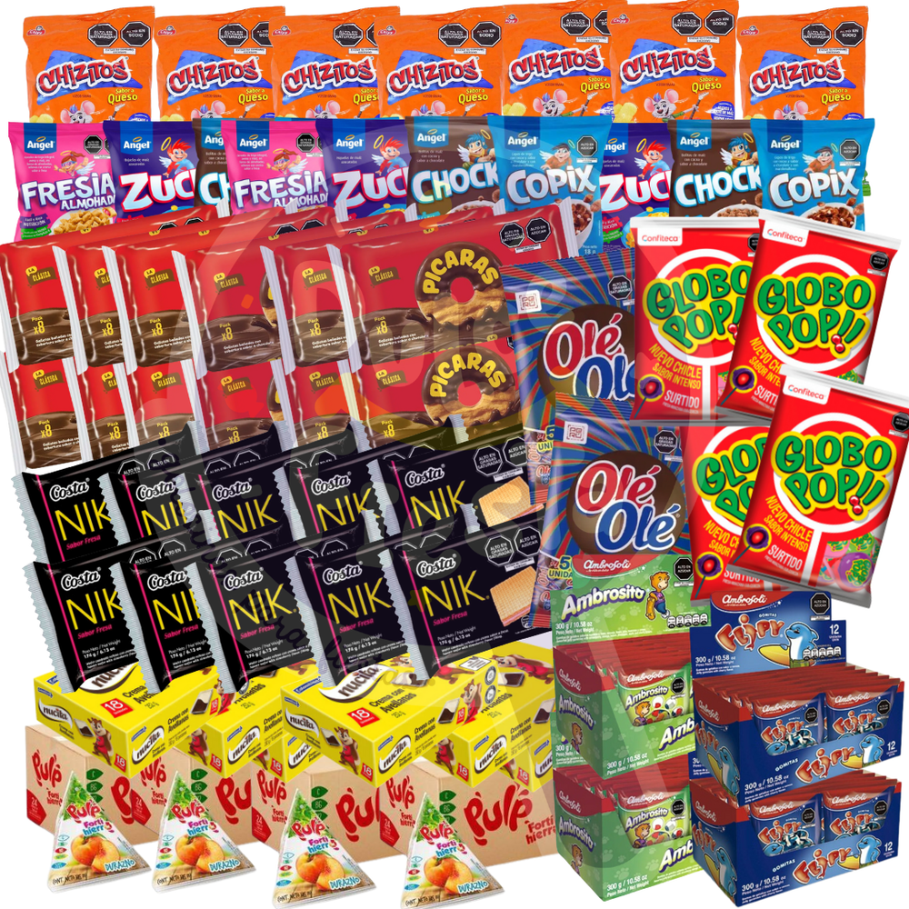 PACK PATRONAL PARA 100 NIÑOS