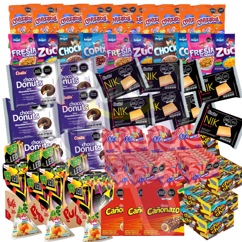 PACK TOP PARA 70 NIÑOS
