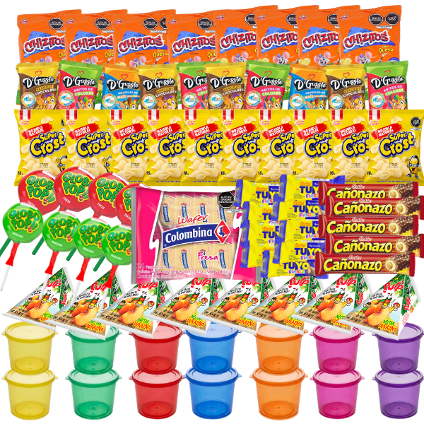 PACK BALDE 2LT PARA 12 NIÑOS