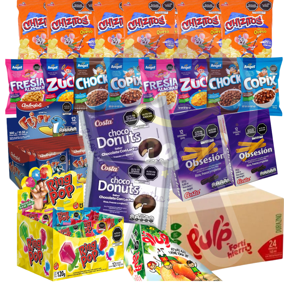 PACK BASICO PARA 12 NIÑOS