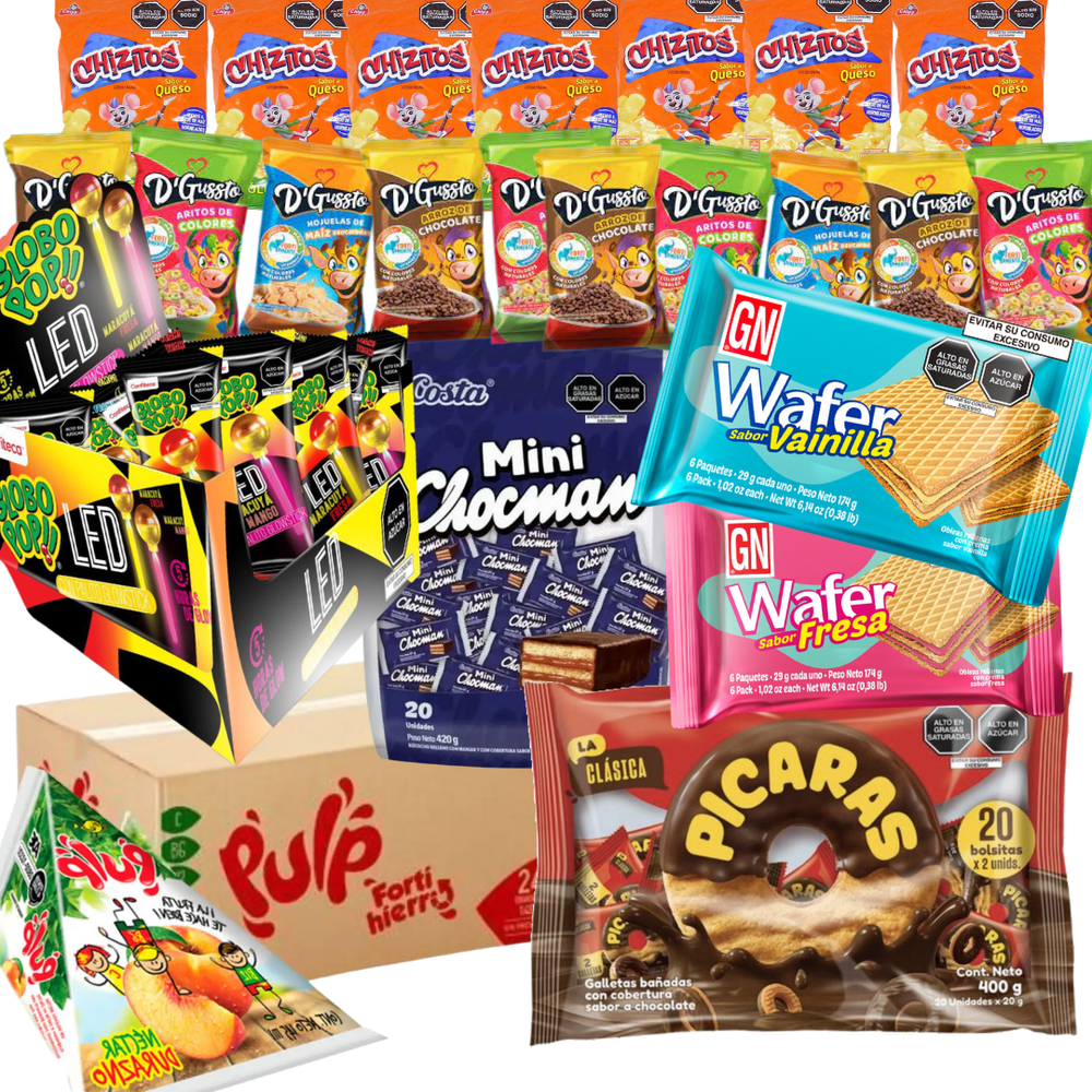 PACK ECONOMICO PARA 20 NIÑOS