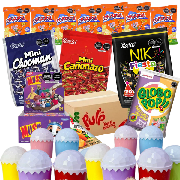 PACK ENVASE HELADO PARA 20 NIÑOS