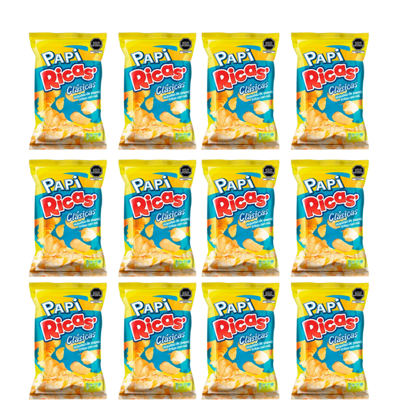 PAPI RICAS 12 GR X 12 UND