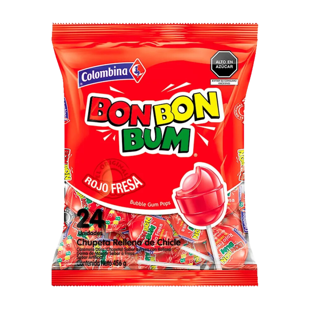 BON BON BUM FRESA X 24 UND