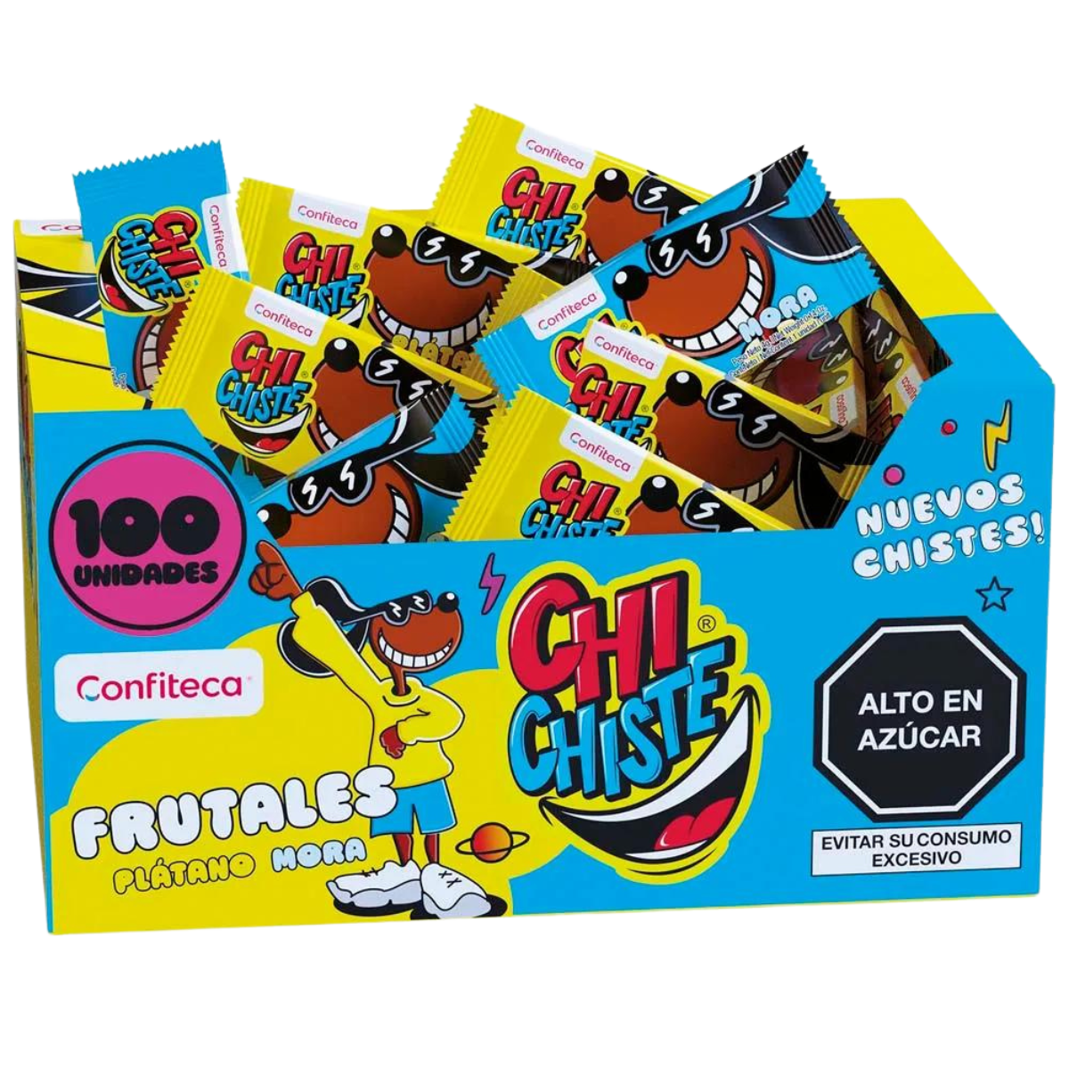 CHICHISTE FRUTALES X 100 UND