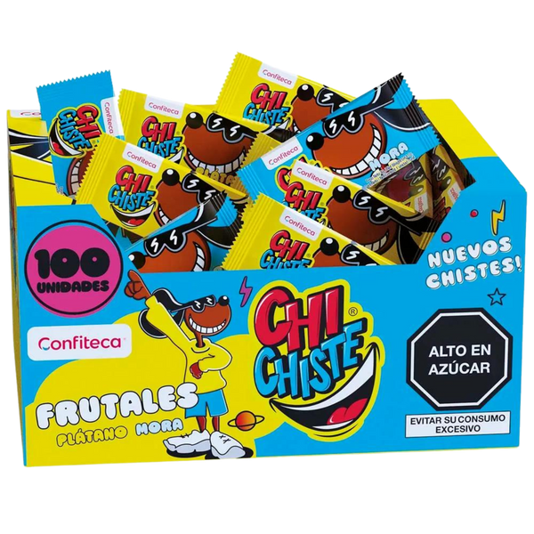 CHICHISTE FRUTALES X 100 UND