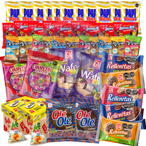 PACK BASICO PARA 50 NIÑOS