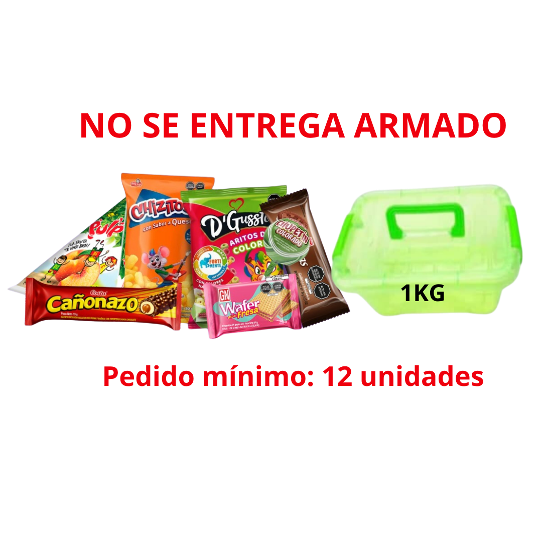 TAPER 1KG + MINI GOLOSINAS