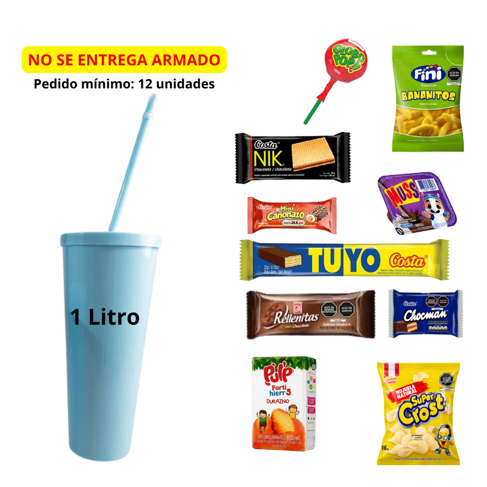 TUMBLER 1LT + GOLOSINAS