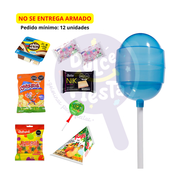 PALETA TUTSI BASICO+GOLOSINAS