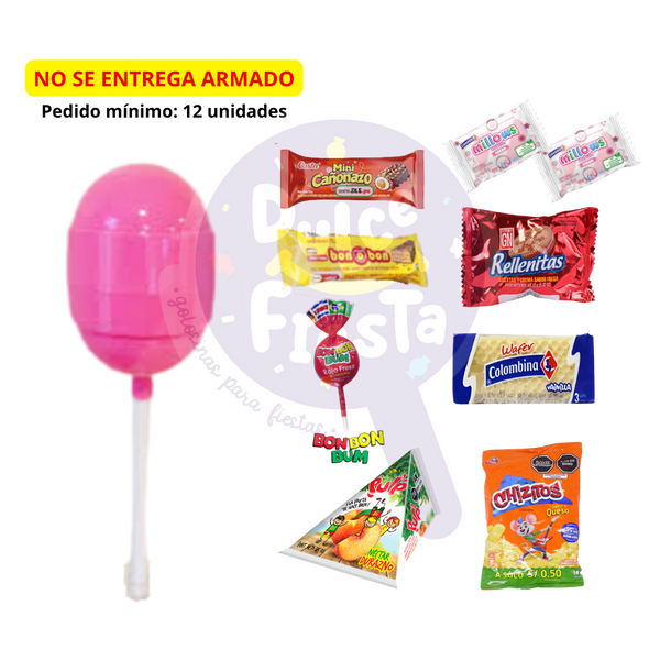 PALETA TUTSI + GOLOSINAS MINI