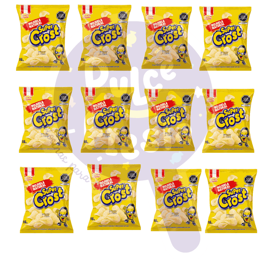 PAPAS SUPER CROST 16 GR X 12 UND