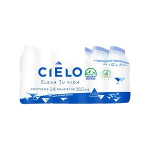 AGUA CIELO 350ML X 24 UND
