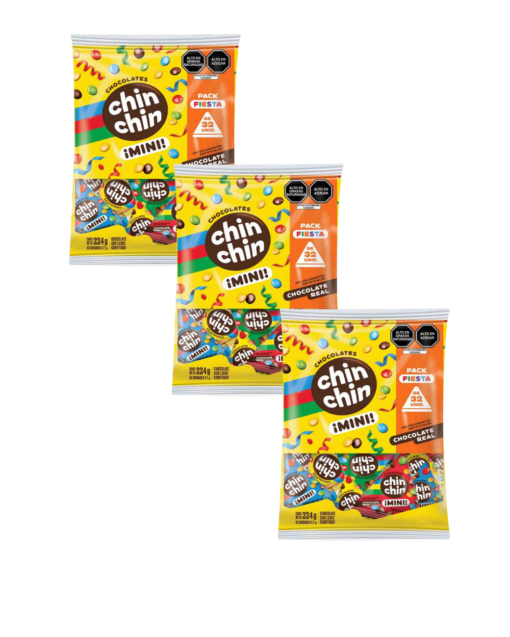 PROMO MINI CHIN CHIN X 3