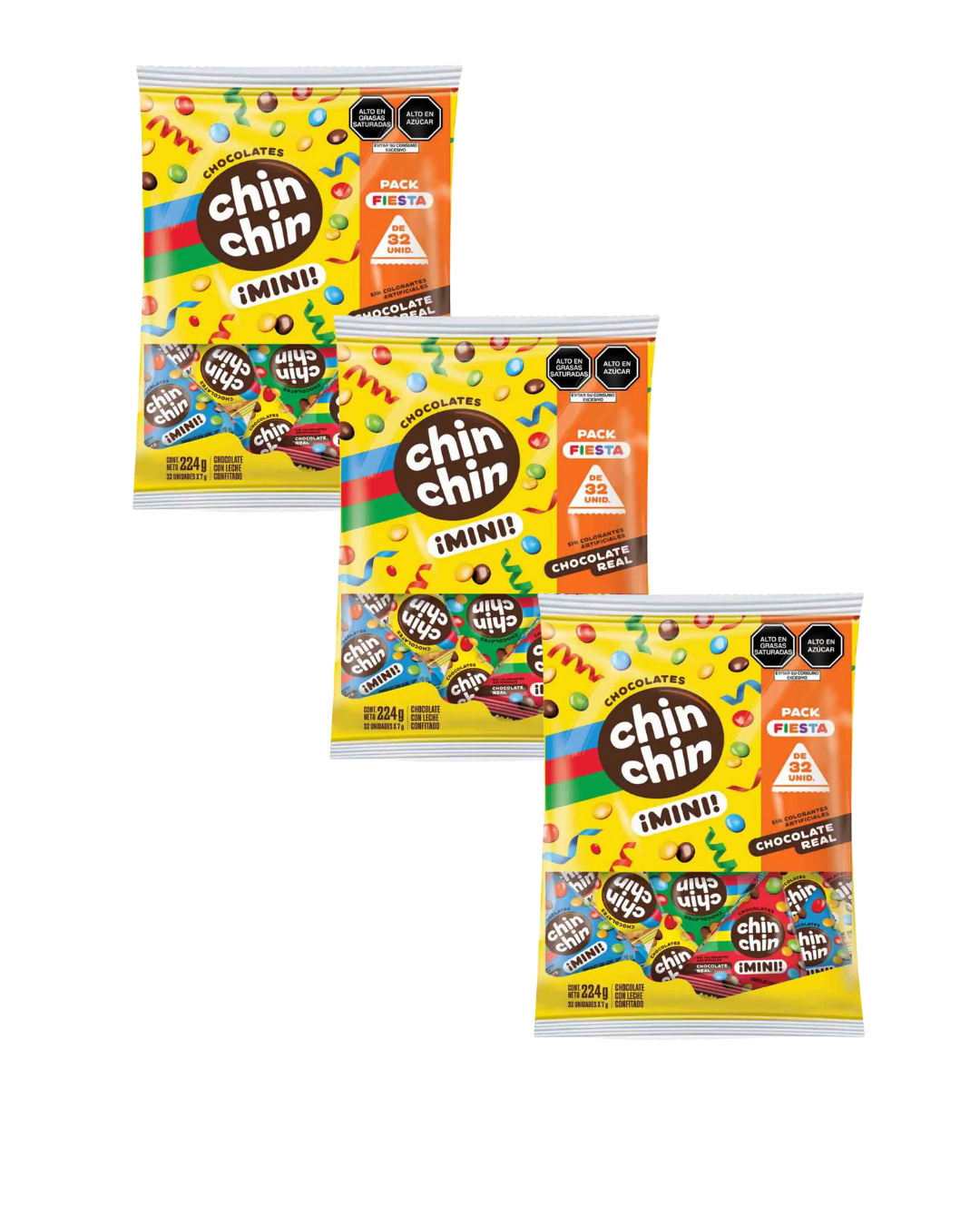 PROMO MINI CHIN CHIN X 3