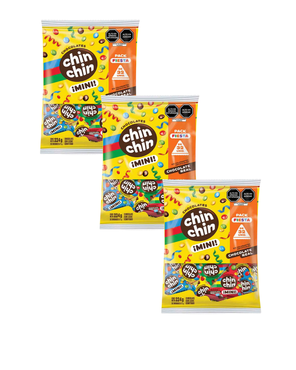 PROMO MINI CHIN CHIN X 3