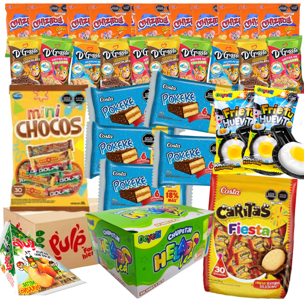 PACK ECONOMICO PARA 30 NIÑOS
