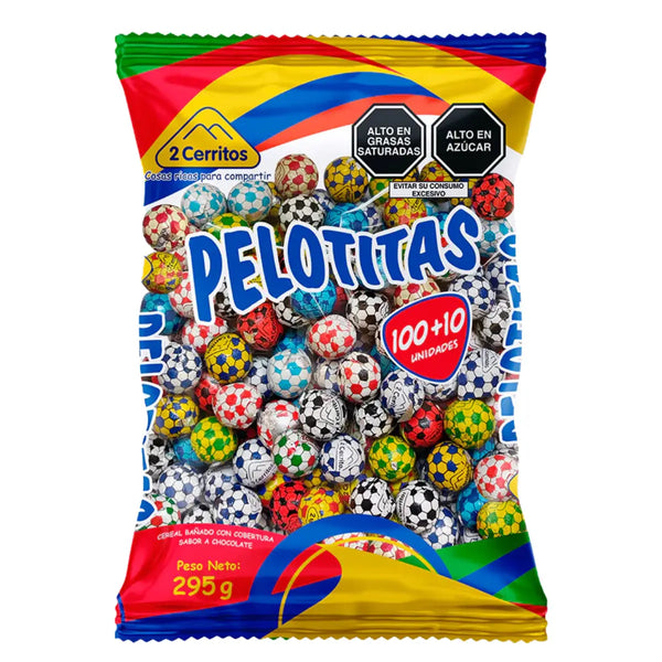 PELOTITA DE CHOCOLATE x 110 UND
