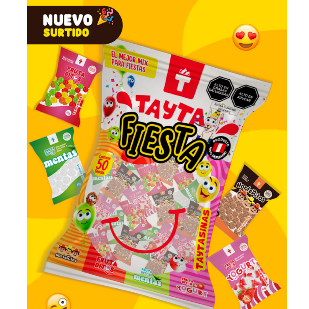 PIÑATA MIX TAYTASINAS X 50 UND
